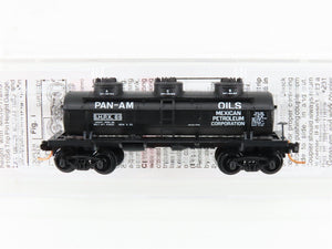 N Scale Micro-Trains MTL 06600030 SHPX Pan-Am Oils Triple Dome Tank Car #66