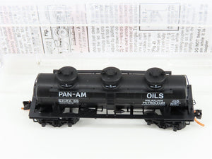N Scale Micro-Trains MTL 06600030 SHPX Pan-Am Oils Triple Dome Tank Car #66