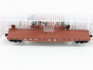 N Scale Micro-Trains MTL 45110 SOO Line 50' Fishbelly Side Flat Car #5275
