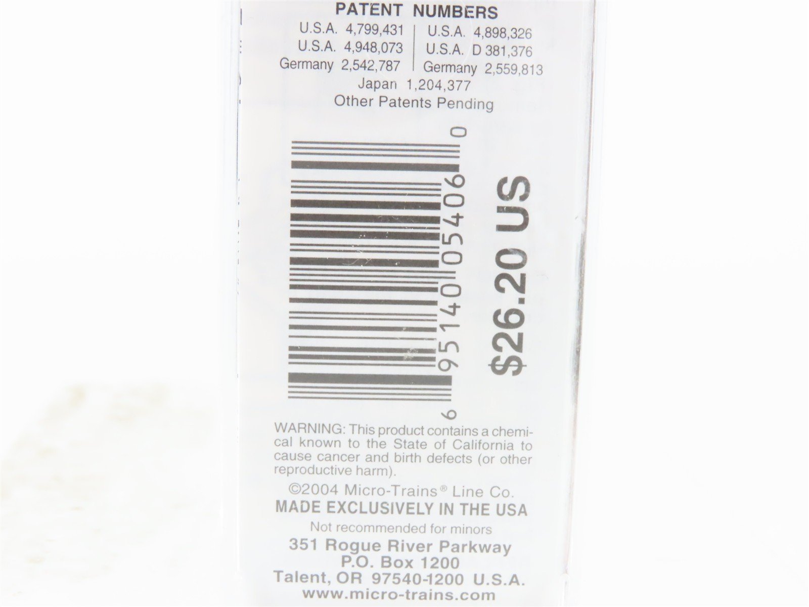 N Scale Micro-Trains MTL 49400 SRLX Swift Refrigerator Line 40' Reefer #5193