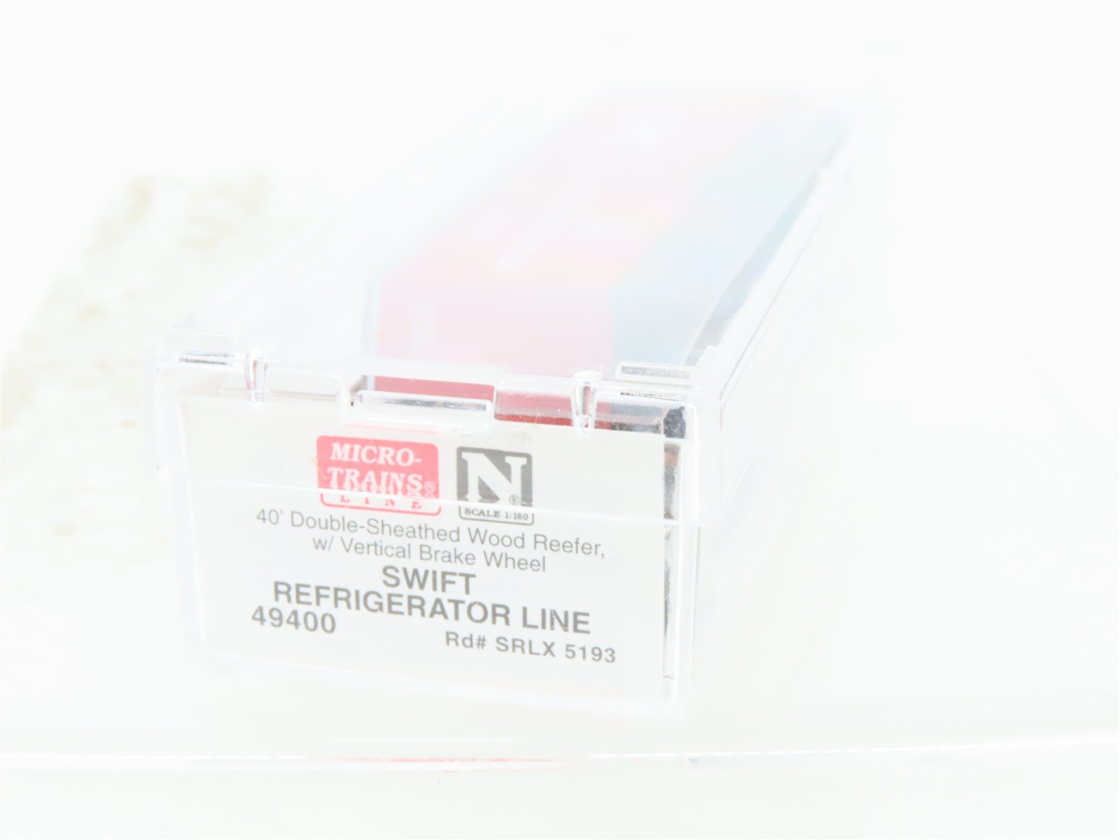 N Scale Micro-Trains MTL 49400 SRLX Swift Refrigerator Line 40' Reefer #5193