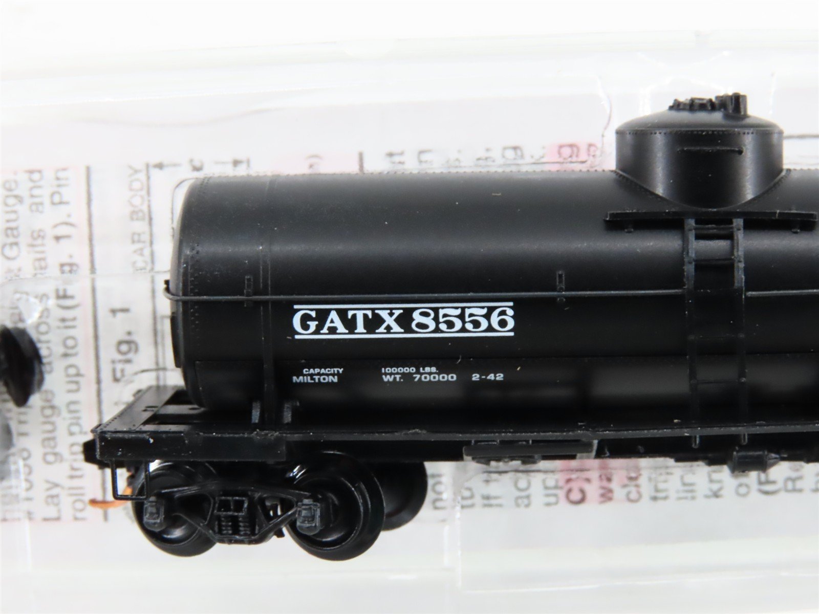 N Scale Micro-Trains MTL 06500600 GATX Cumberland Republic 39' Tank Car #8556
