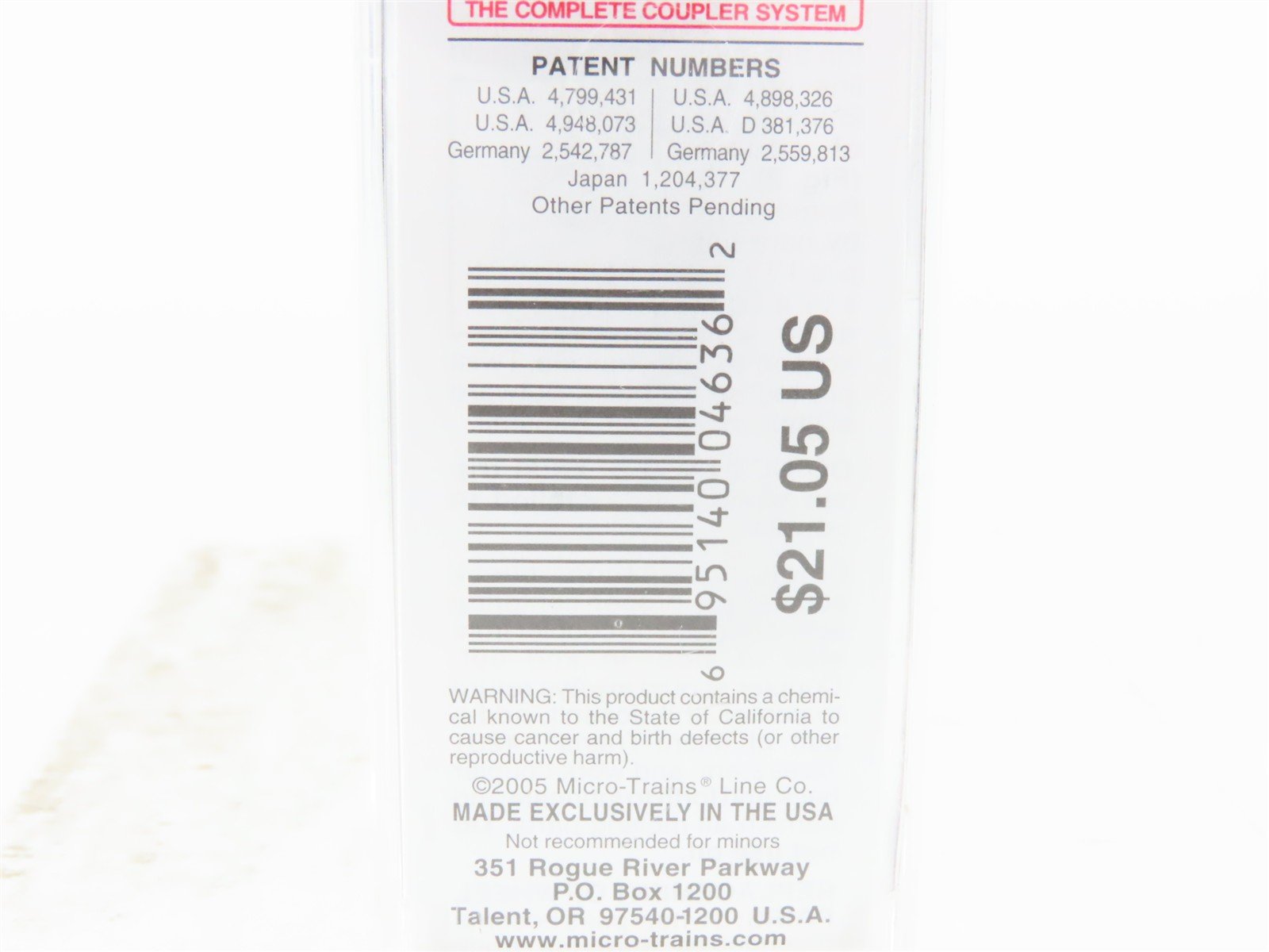 N Scale Micro-Trains MTL 06500600 GATX Cumberland Republic 39' Tank Car #8556