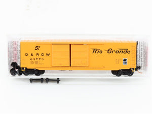 N Scale Micro-Trains MTL 37070 D&RGW Rio Grande 50' Double Door Box Car #63773