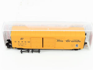 N Scale Micro-Trains MTL 37070 D&RGW Rio Grande 50' Double Door Box Car #63773