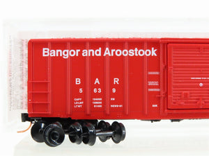 N Scale Micro-Trains MTL 25260 BAR Bangor & Aroostook 50' Box Car #5639