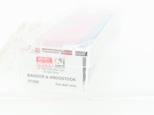 N Scale Micro-Trains MTL 25260 BAR Bangor & Aroostook 50' Box Car #5639