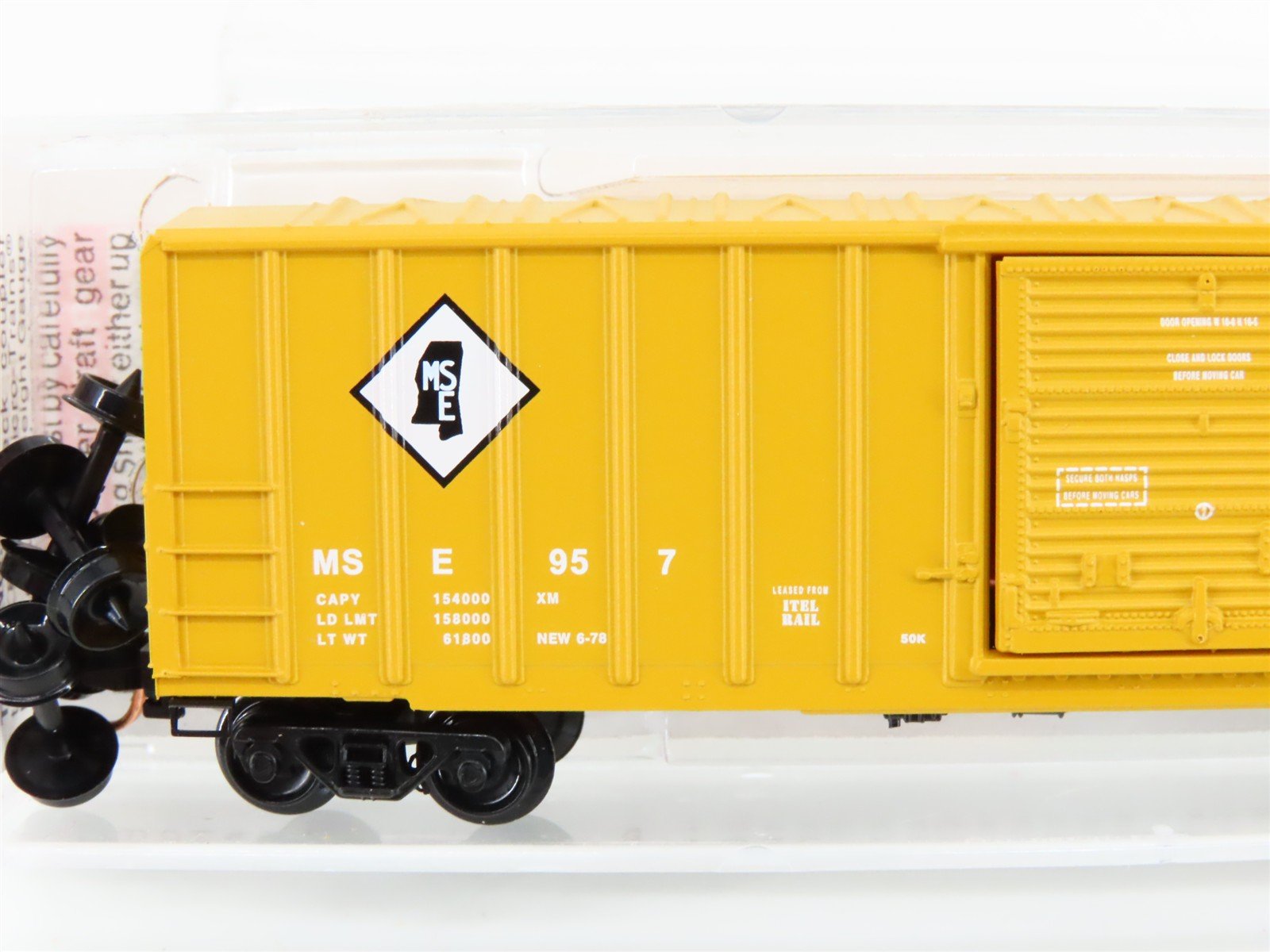 N Scale Micro-Trains MTL 25460 MSE Mississippi Export Railroad 50' Box Car #957