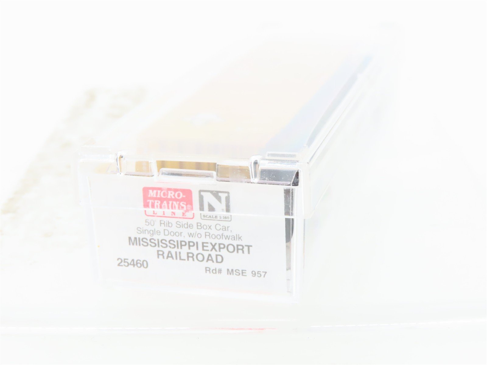 N Scale Micro-Trains MTL 25460 MSE Mississippi Export Railroad 50' Box Car #957