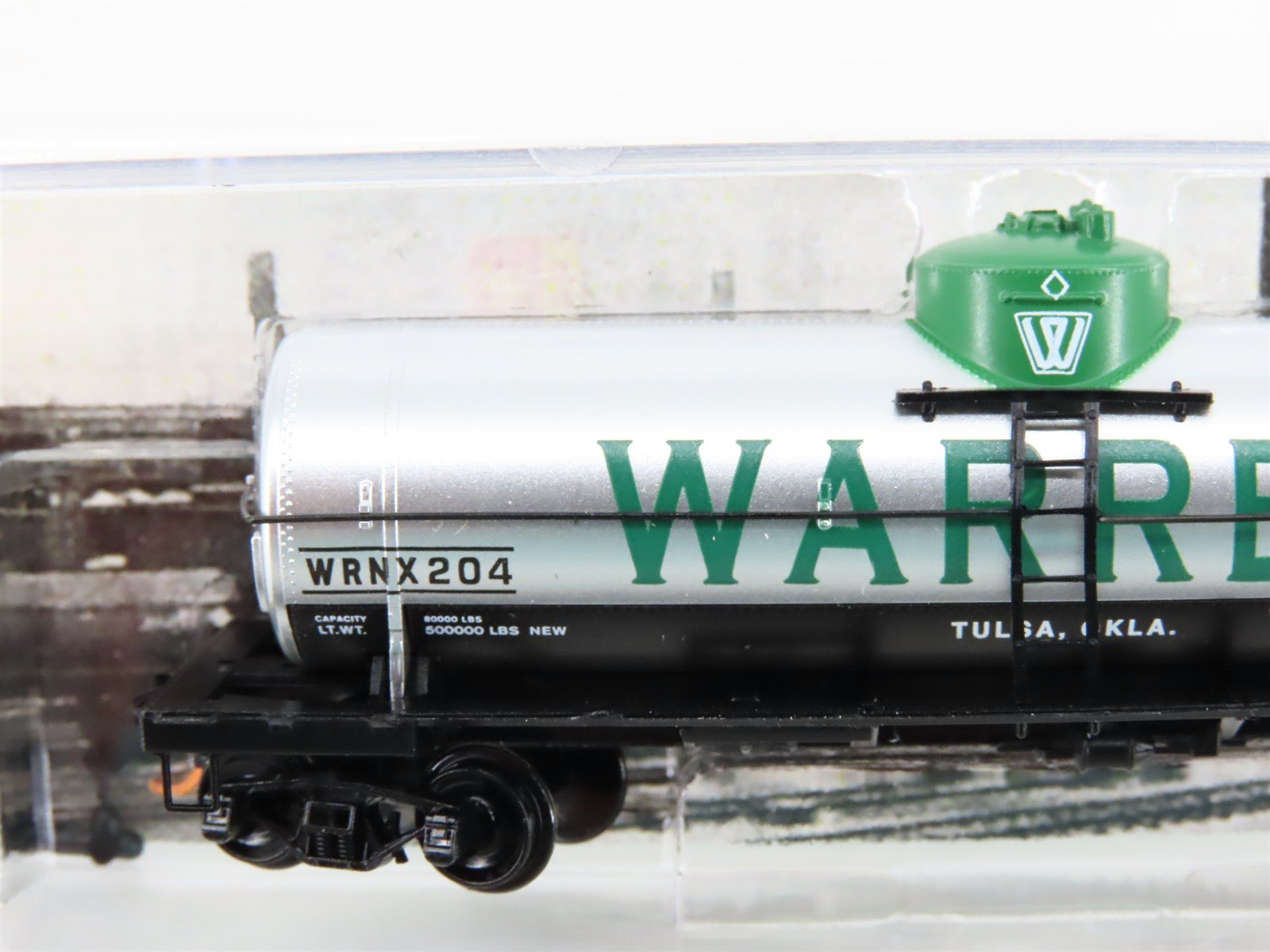 N Scale Micro-Trains MTL 06500740 WRNX Warren Petroleum 39' Tank Car #204