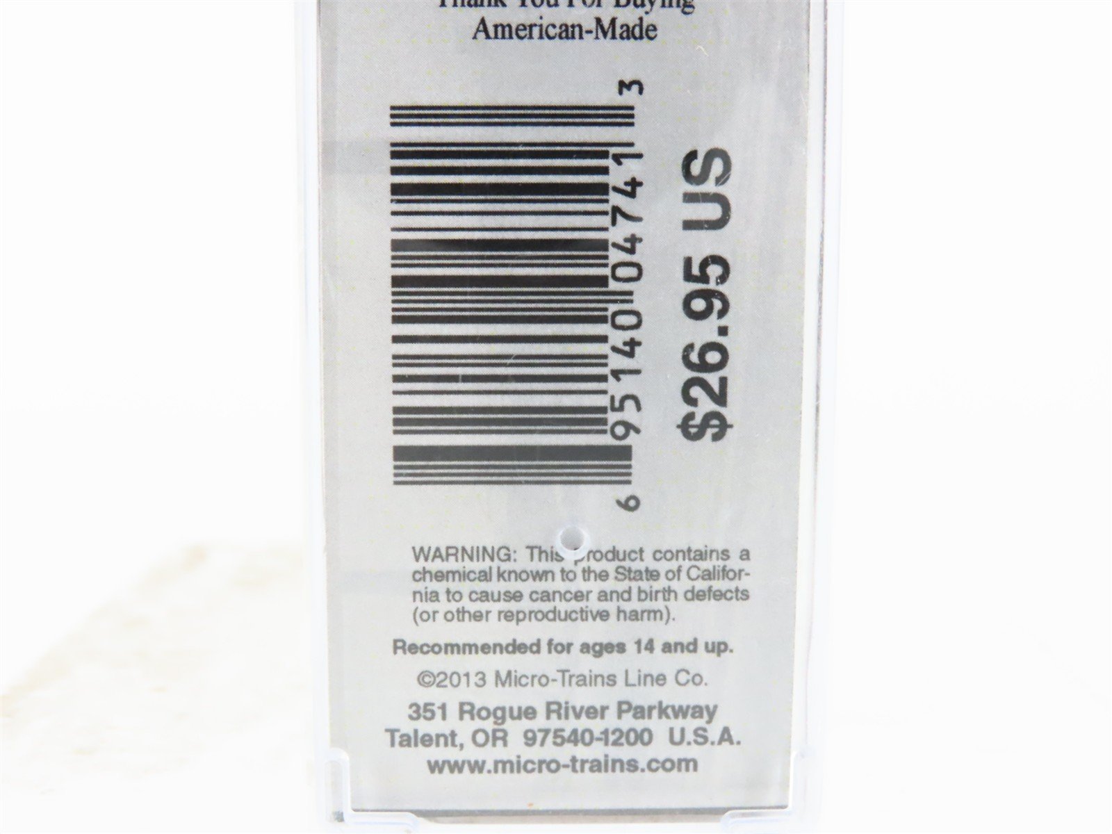N Scale Micro-Trains MTL 06500740 WRNX Warren Petroleum 39' Tank Car #204