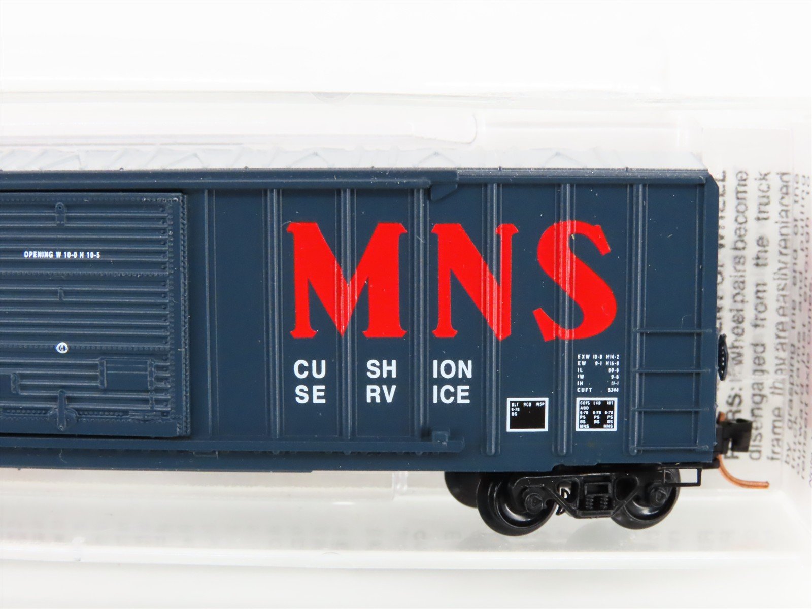 N Micro-Trains MTL 25410 MNS Minneapolis Northfield & Southern Box Car #49749