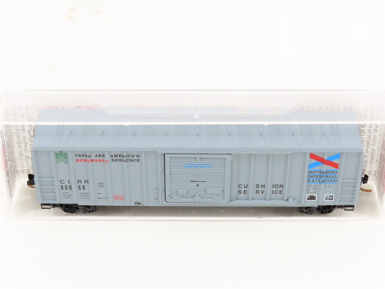 N Micro-Trains MTL 25040 CIRR Chattahoochee Industrial Railroad Box Car #90068