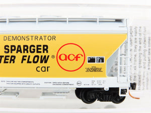 N Scale Micro-Trains MTL 09200260 ACFX Demonstrator Sparger 2-Bay Hopper #44503