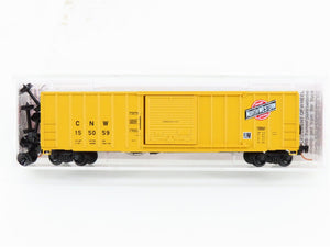 N Scale Micro-Trains MTL 25670 CNW Chicago & North Western 50' Box Car #155059