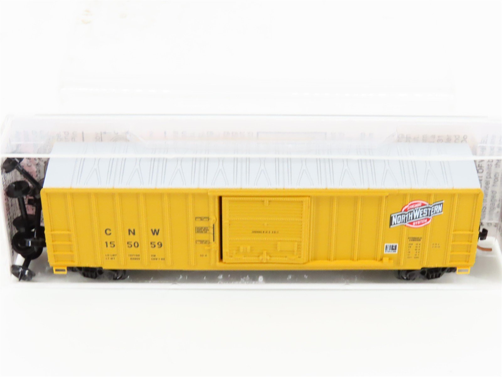N Scale Micro-Trains MTL 25670 CNW Chicago & North Western 50' Box Car #155059