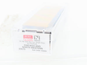 N Scale Micro-Trains MTL 25670 CNW Chicago & North Western 50' Box Car #155059