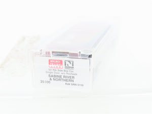 N Scale Micro-Trains MTL 25100 SRN Sabine River & Northern 50' Box Car #5159