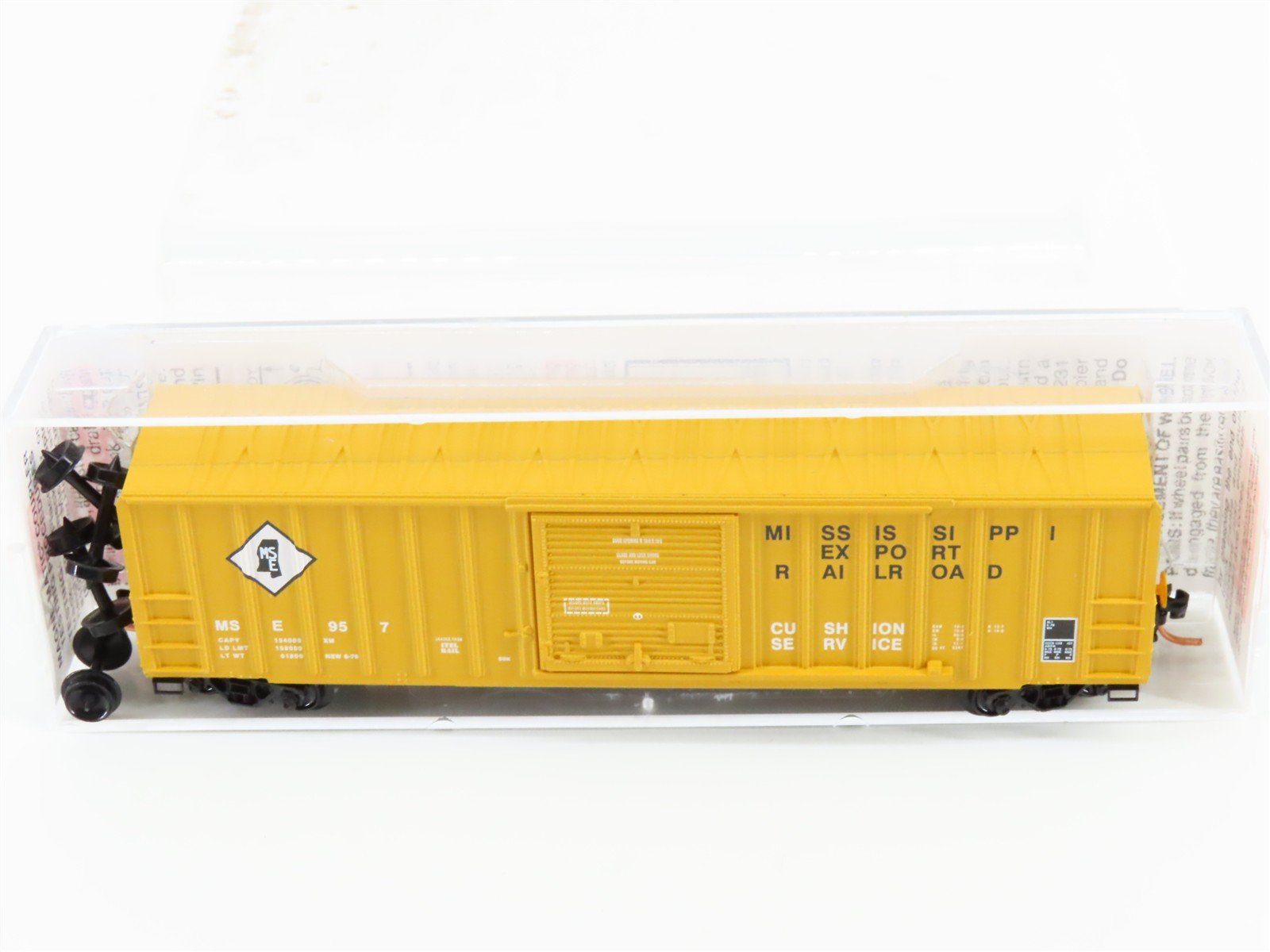 N Scale Micro-Trains MTL 25460 MSE Mississippi Export Railway 50' Box Car #957