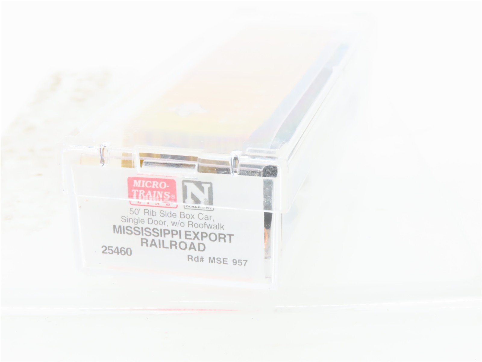 N Scale Micro-Trains MTL 25460 MSE Mississippi Export Railway 50' Box Car #957