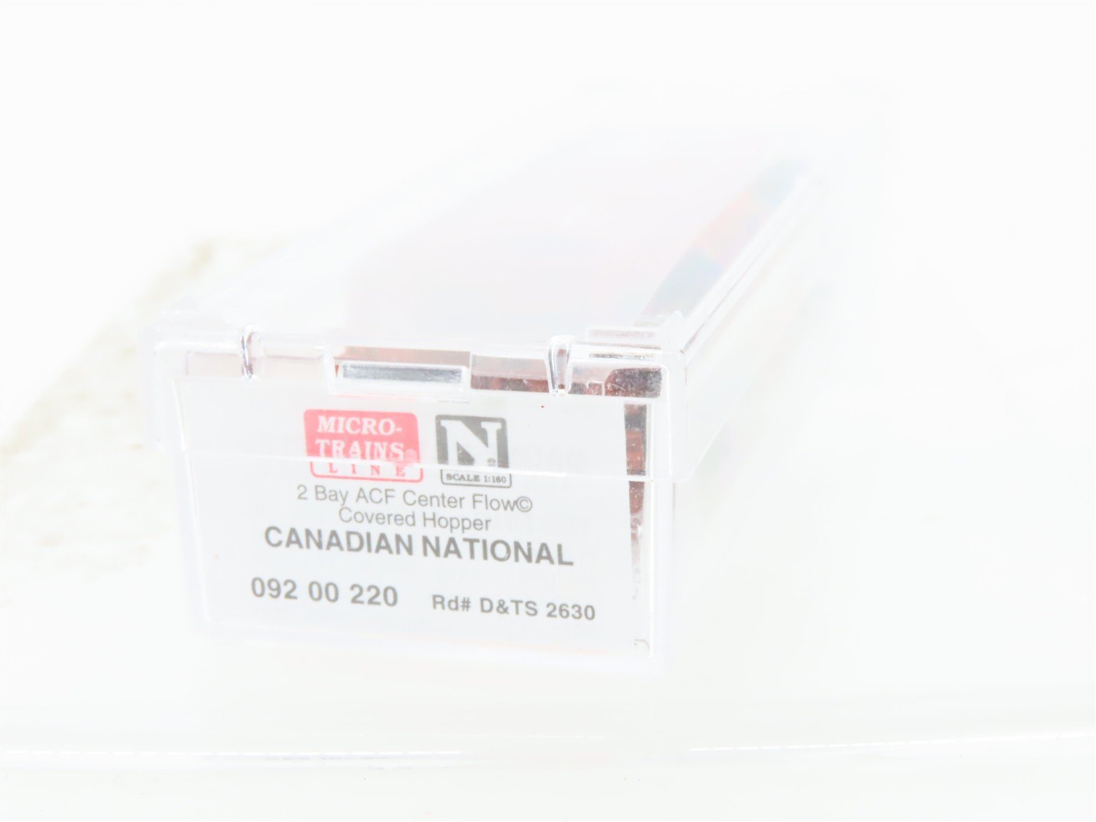 N Scale Micro-Trains MTL 09200220 D&TS CN Canadian National 2-Bay Hopper #2630