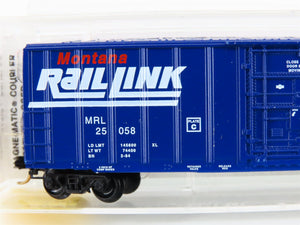 N Micro-Trains MTL 27240 MRL Montana Rail Link 50' Plug Door Box Car #25058