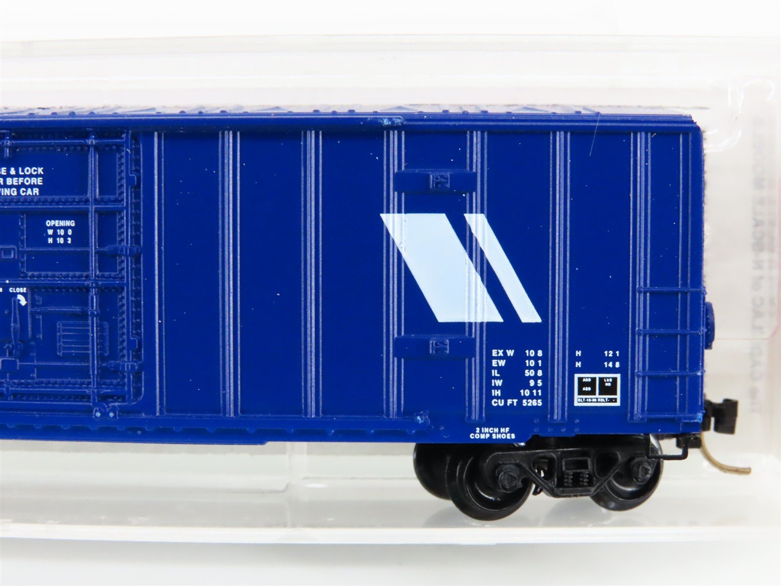 N Micro-Trains MTL 27240 MRL Montana Rail Link 50' Plug Door Box Car #25058