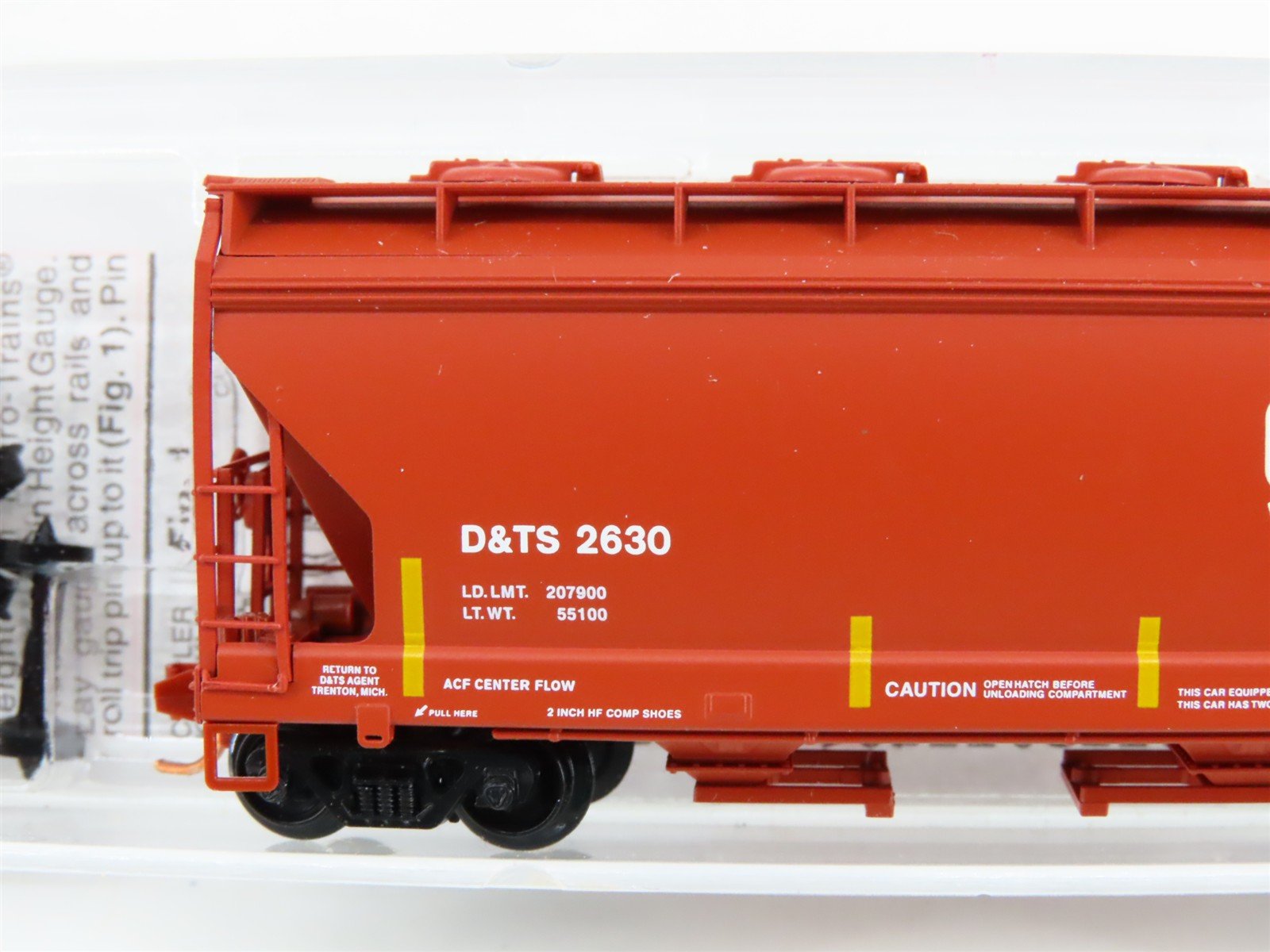 N Scale Micro-Trains MTL 09200220 D&TS CN Canadian National 2-Bay Hopper #2630