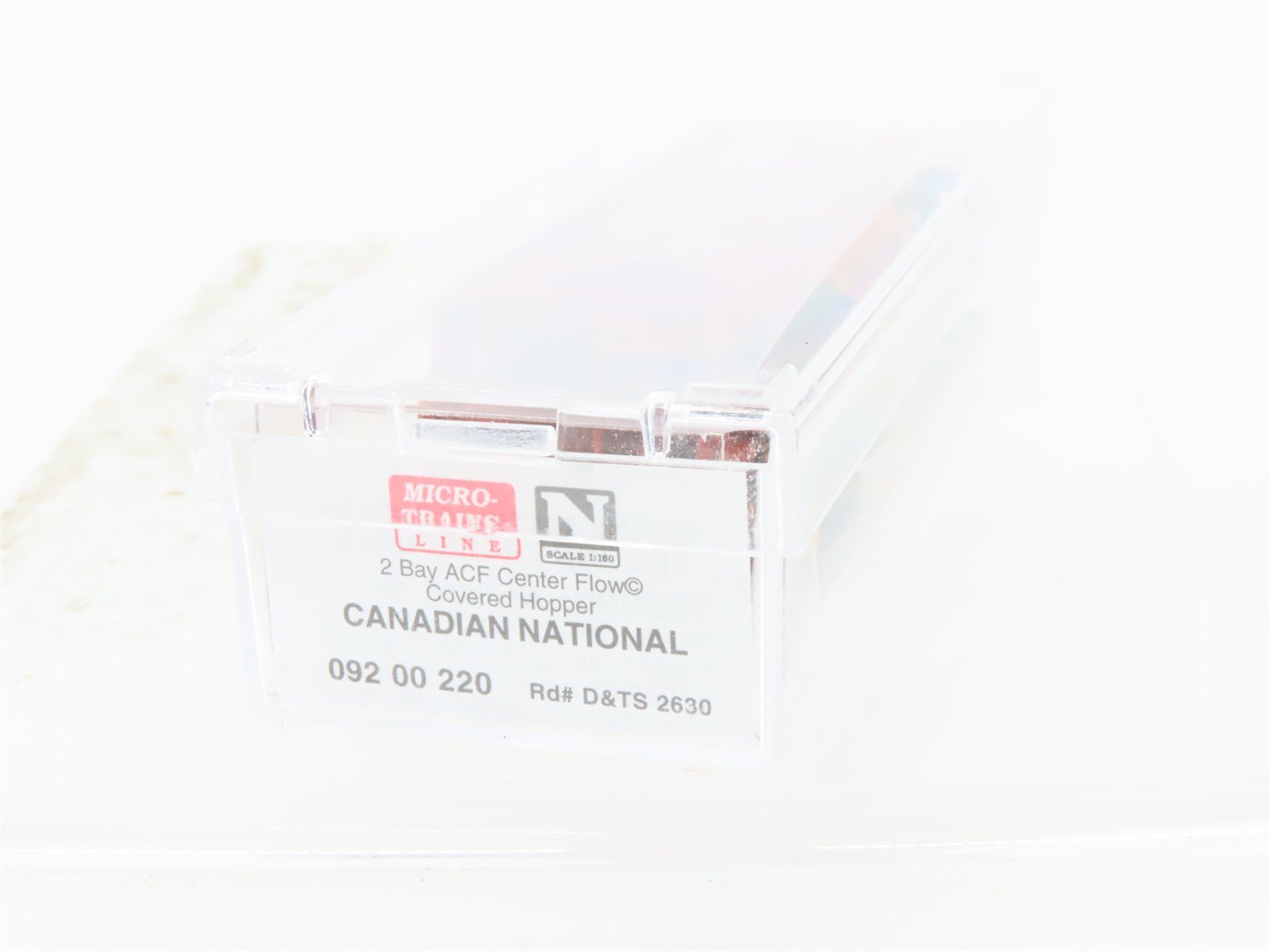 N Scale Micro-Trains MTL 09200220 D&TS CN Canadian National 2-Bay Hopper #2630