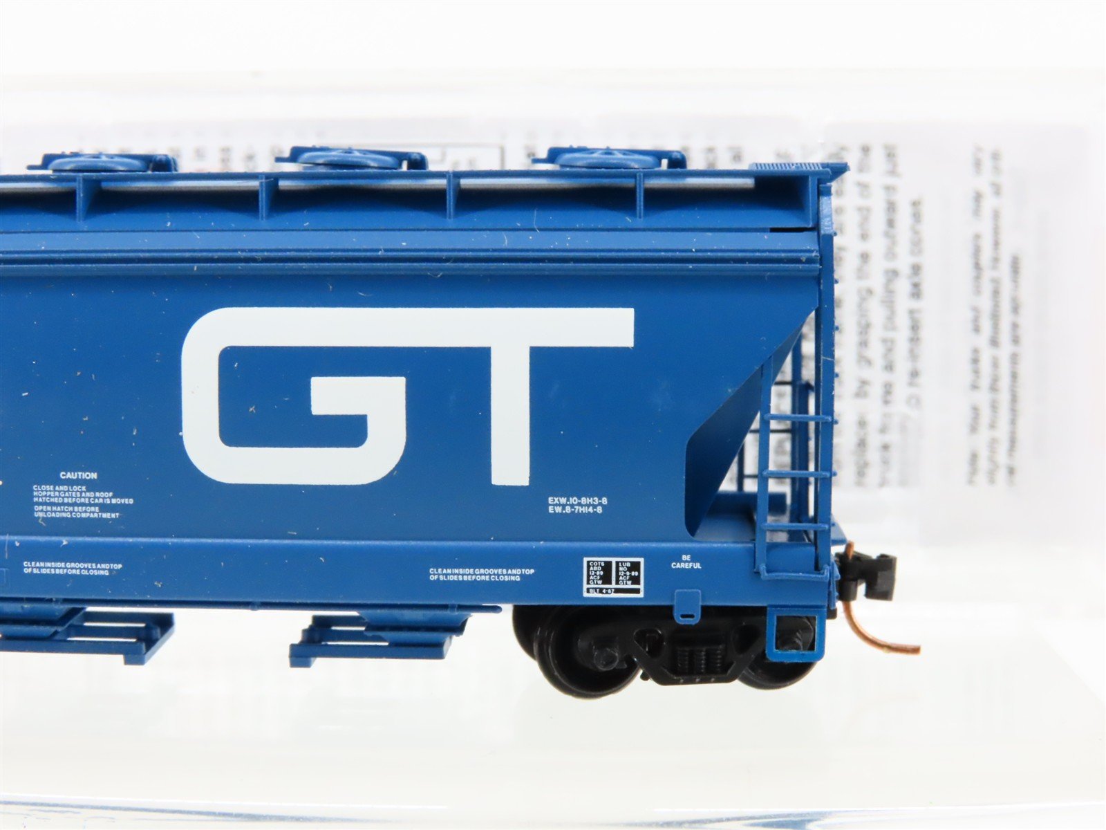 N Scale Micro-Trains MTL 09200010 GTW Grand Trunk Western 2-Bay Hopper #315066