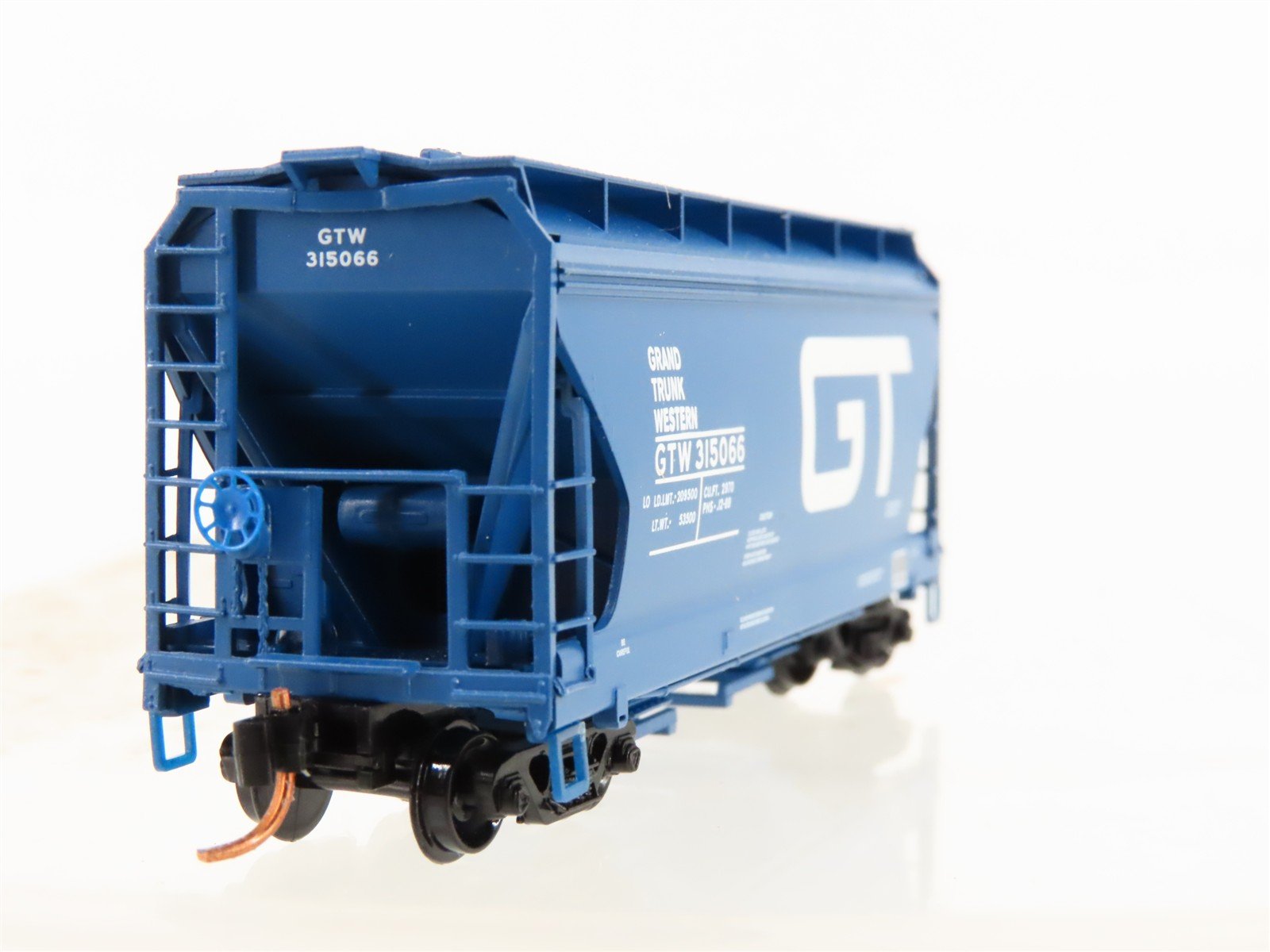 N Scale Micro-Trains MTL 09200010 GTW Grand Trunk Western 2-Bay Hopper #315066