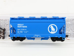 N Scale Micro-Trains MTL 09200210 GN Great Northern 2-Bay Hopper #173914