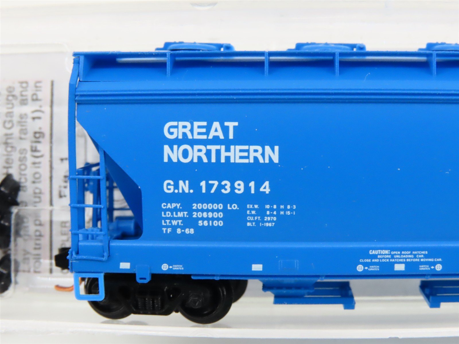 N Scale Micro-Trains MTL 09200210 GN Great Northern 2-Bay Hopper #173914