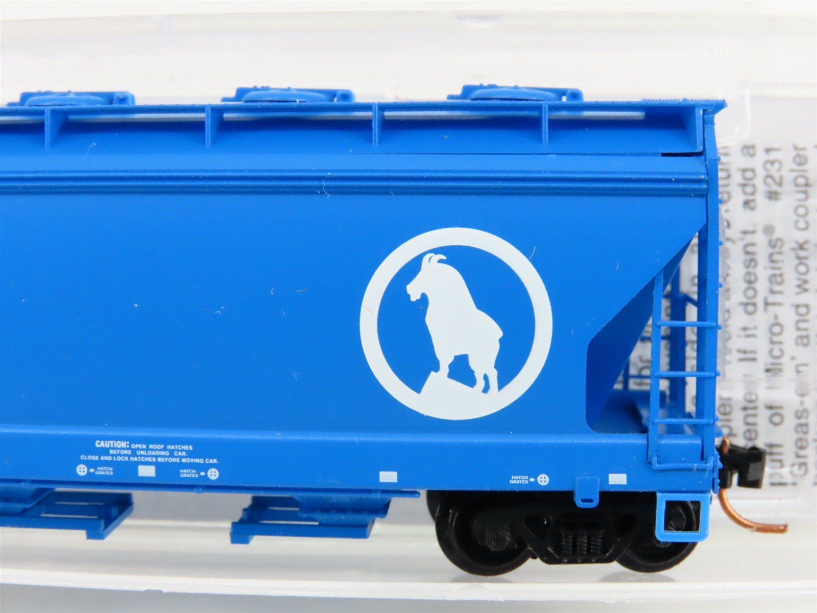 N Scale Micro-Trains MTL 09200210 GN Great Northern 2-Bay Hopper #173914