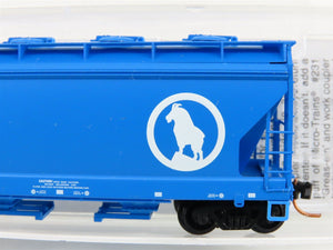 N Scale Micro-Trains MTL 09200210 GN Great Northern 2-Bay Hopper #173914