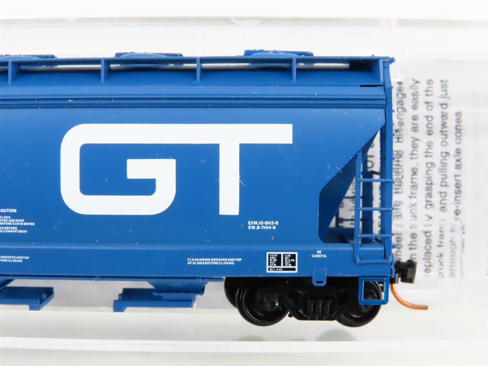 N Scale Micro-Trains MTL 09200010 GTW Grand Trunk Western 2-Bay Hopper #315066