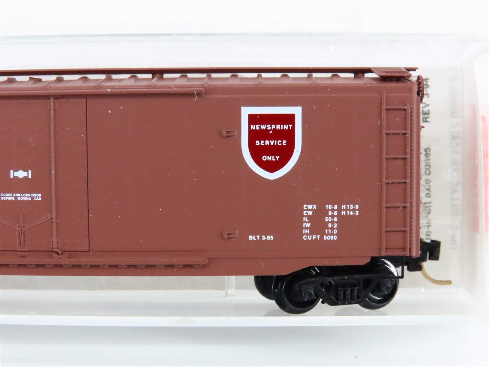 N Scale Micro-Trains MTL 32170 CP Canadian National 50' Plug Door Box Car #80275