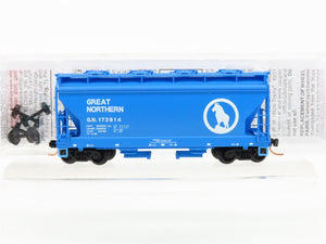 N Scale Micro-Trains MTL 09200210 GN Great Northern 2-Bay Covered Hopper #173914