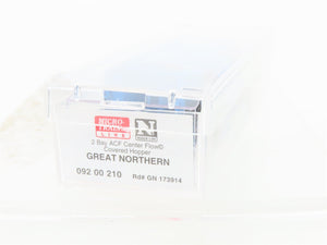 N Scale Micro-Trains MTL 09200210 GN Great Northern 2-Bay Covered Hopper #173914