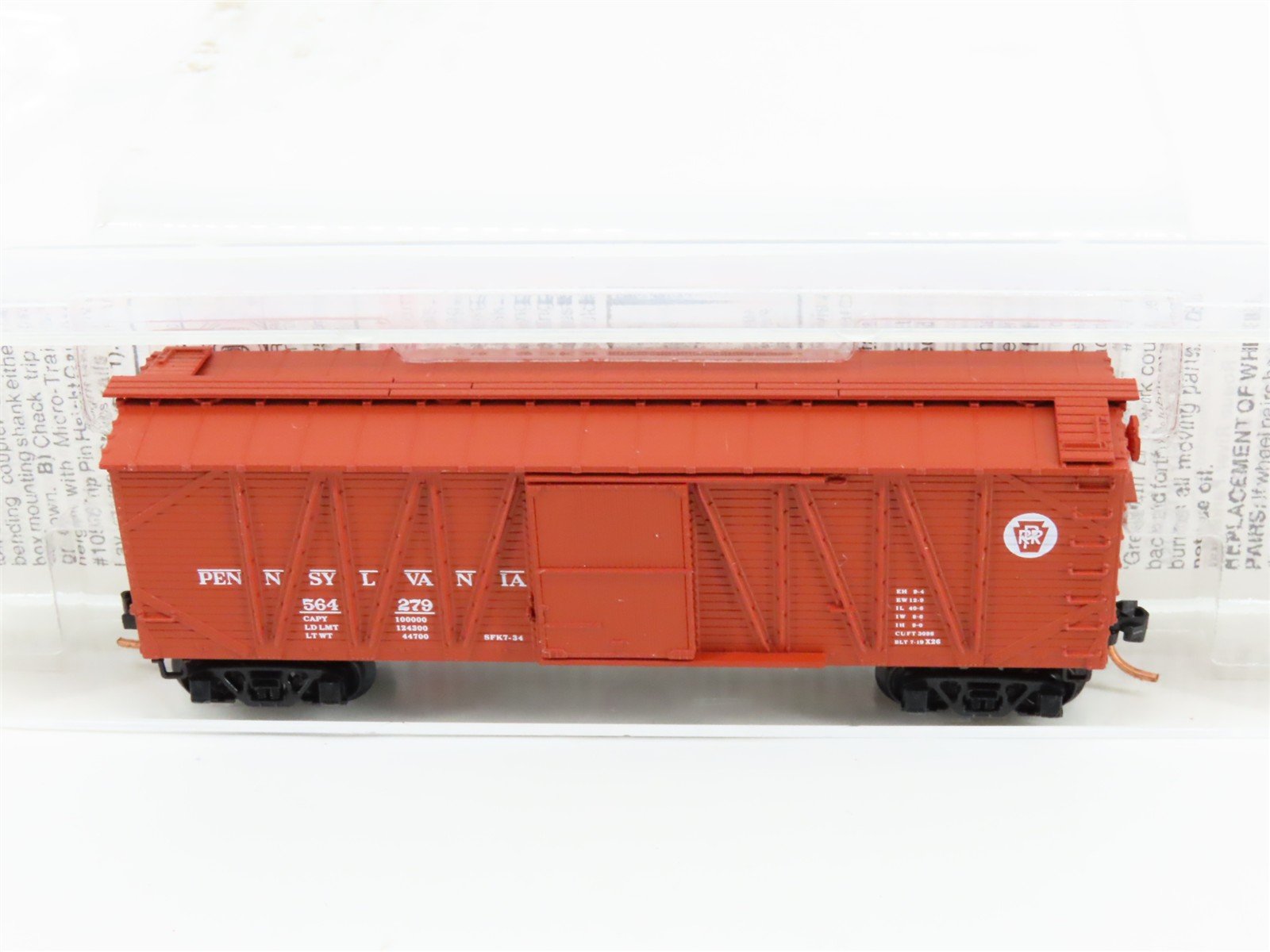 N Scale Micro-Trains MTL 28130 PRR Pennsylvania Railroad 40' Box Car #564279
