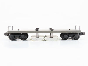 O Gauge 3-Rail North East Track Cleaning Flatcar w/Loads