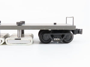 O Gauge 3-Rail North East Track Cleaning Flatcar w/Loads