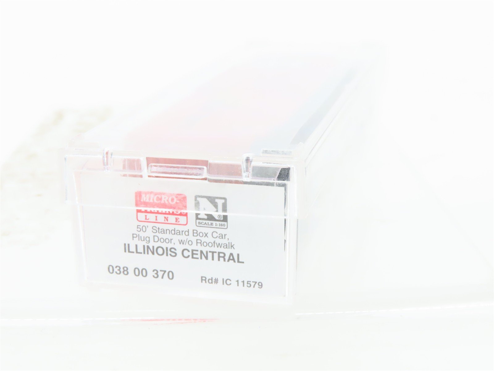 N Scale Micro-Trains MTL 03800370 IC Illinois Central 50' Box Car #11579