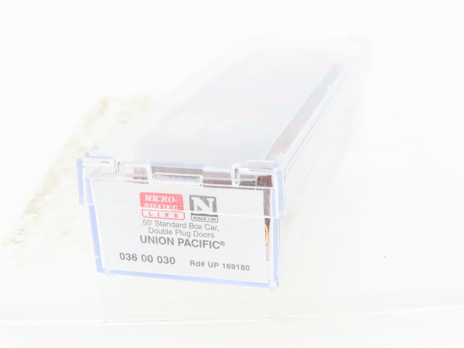 N Scale Micro-Trains MTL 03600030 UP Union Pacific 50' Plug Door Box Car #169180