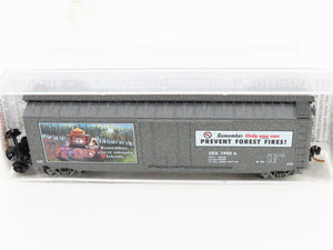 N Scale Micro-Trains MTL 03200404 SBX Smokey Bear 50' Plug Door Box Car #1980A