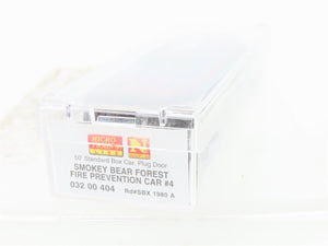 N Scale Micro-Trains MTL 03200404 SBX Smokey Bear 50' Plug Door Box Car #1980A