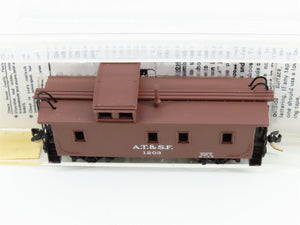 N Scale Micro-Trains MTL 51100 ATSF Santa Fe Railroad 34' Wood Caboose #1203