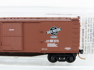 N Scale Micro-Trains MTL 39160 C&NW Chicago & North Western 40' Box Car #142200