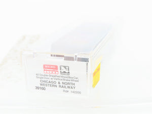 N Scale Micro-Trains MTL 39160 C&NW Chicago & North Western 40' Box Car #142200