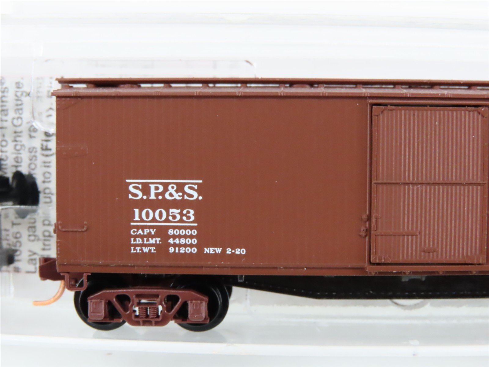 N Micro-Trains MTL 39230 SP&S Spokane Portland & Seattle 40' Box Car #10053